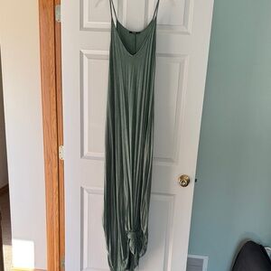 Annabelle Sage Green Maxi Dress